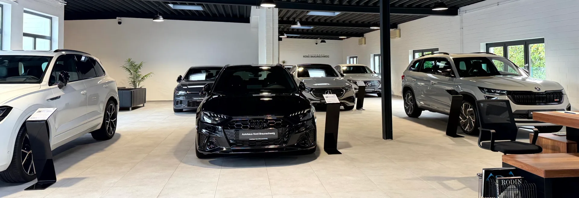 Fahrzeugbestand im Autohaus Nord
